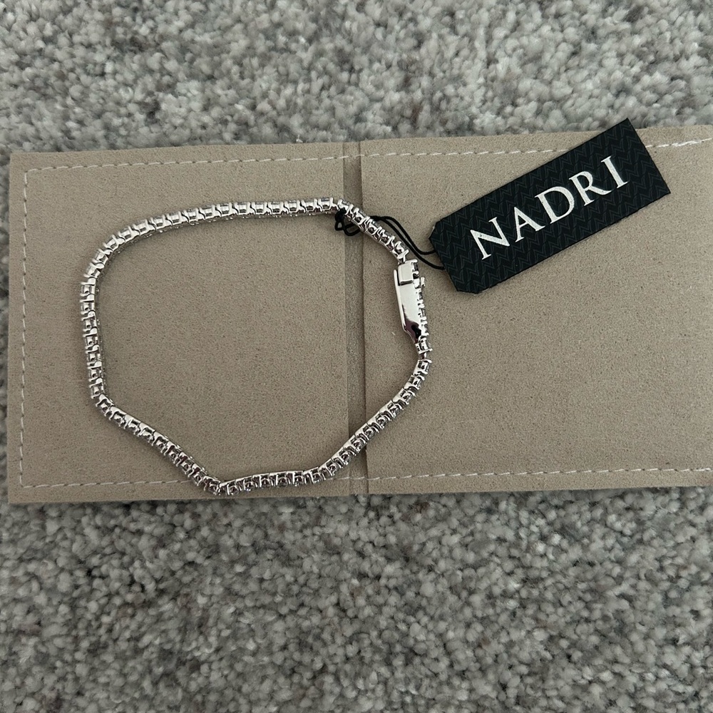 Nadri Silver Bracelet